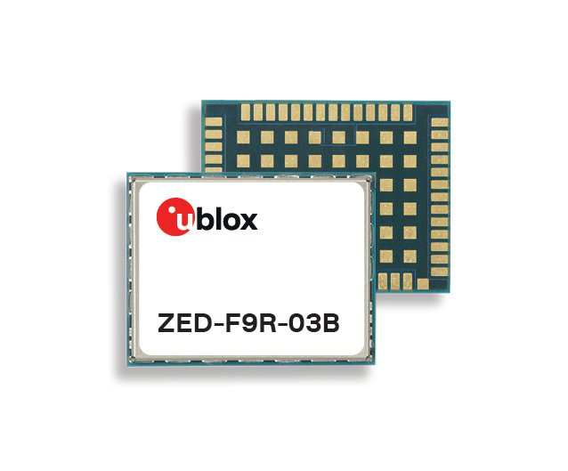 U-blox’s latest high-precision GNSS module brings increased scalability to applications requiring centimeter-level positioning